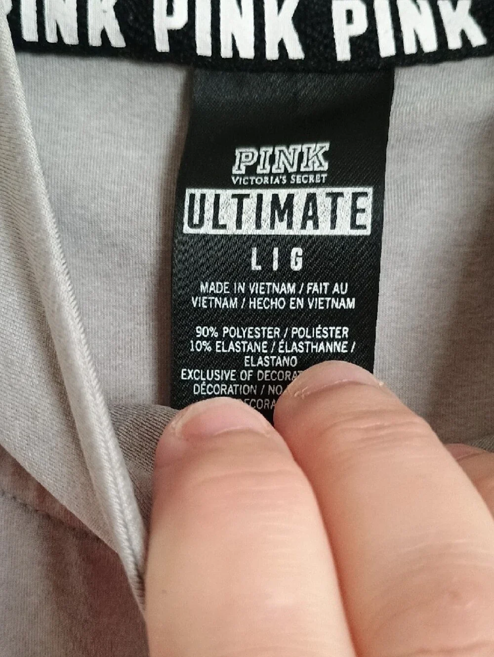 PINK Victoria's Secret Bright Pink Half-Zip Pullover - Picture 4 of 5